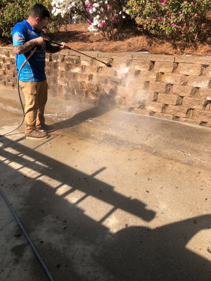 Brick Cleaning by HydroClean, Hickory NC