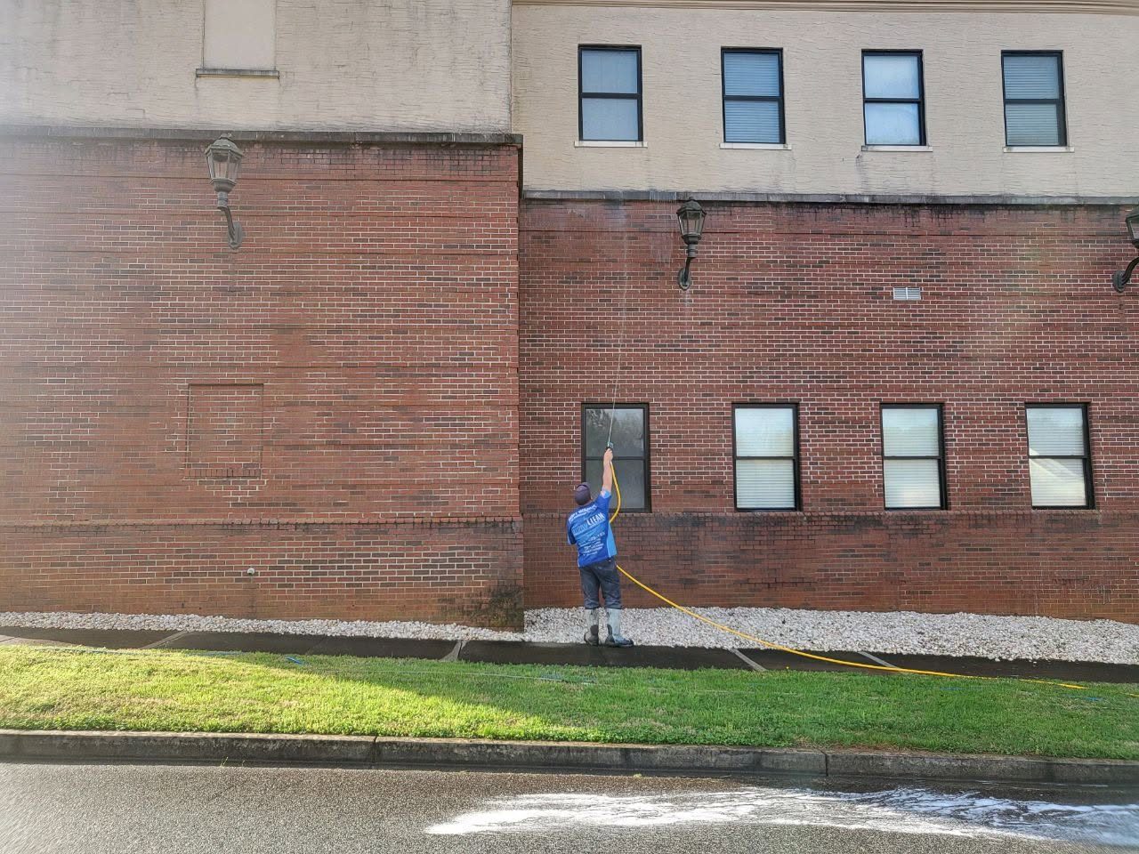 Brick Cleaning by HydroClean, Hickory NC