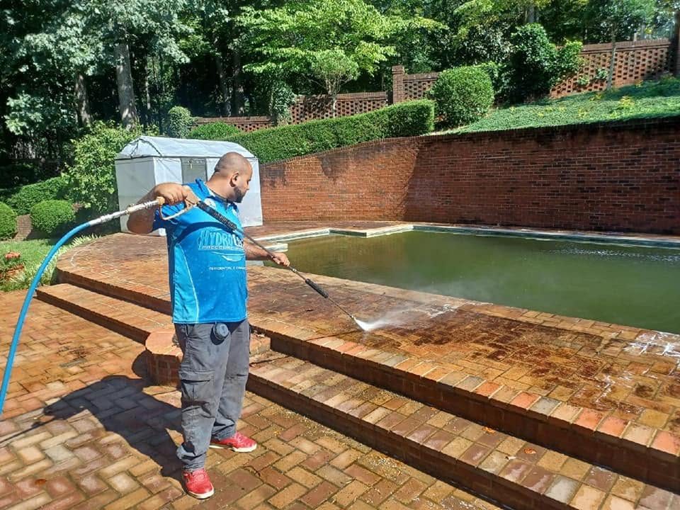 Brick Cleaning by HydroClean, Hickory NC