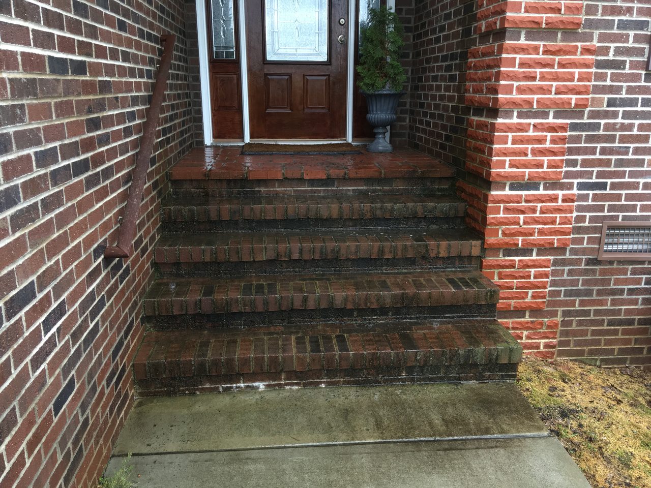 Brick Cleaning by HydroClean, Hickory NC