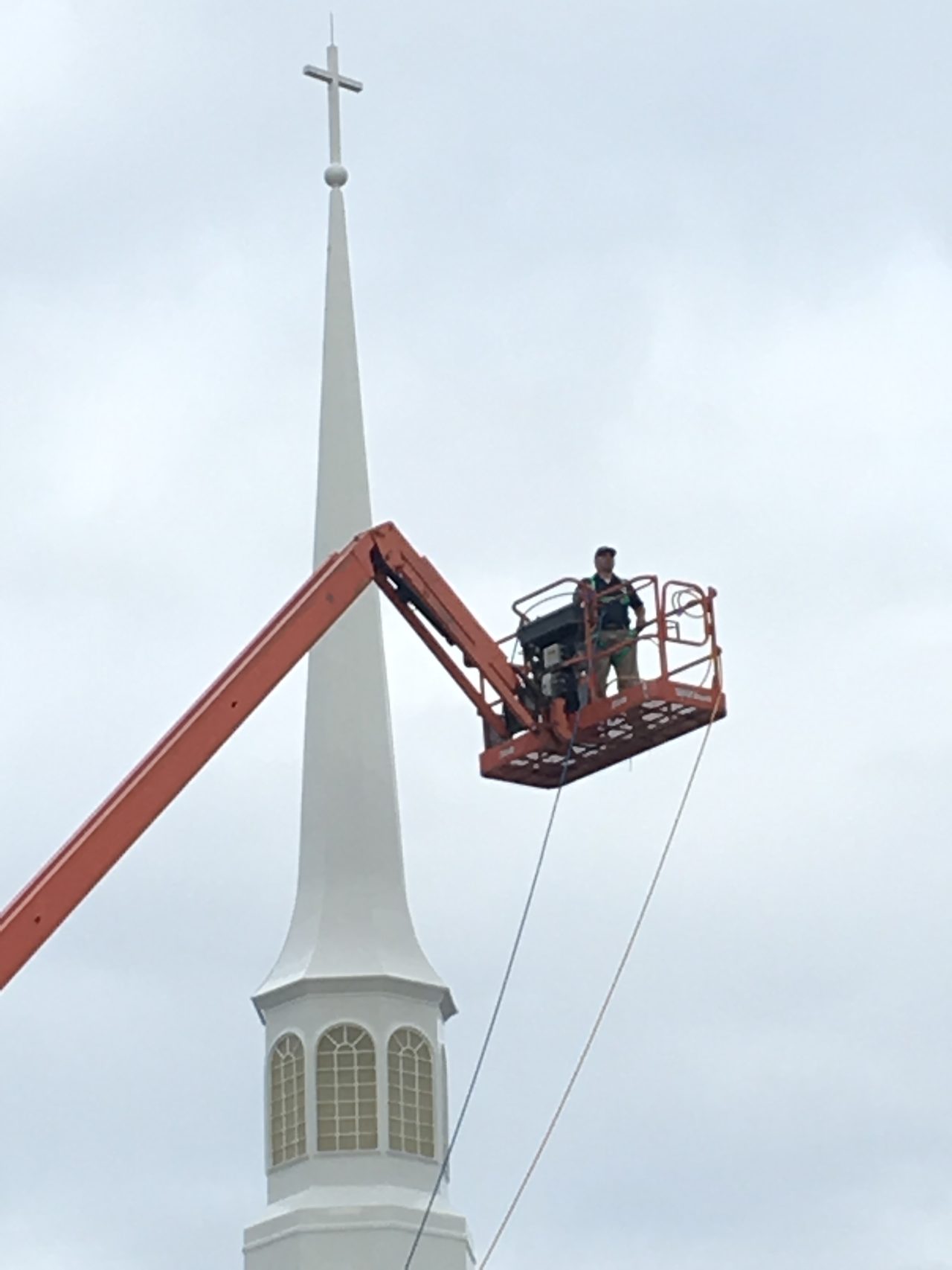 Steeple & Church Cleaning by HydroClean, Hickory NC
