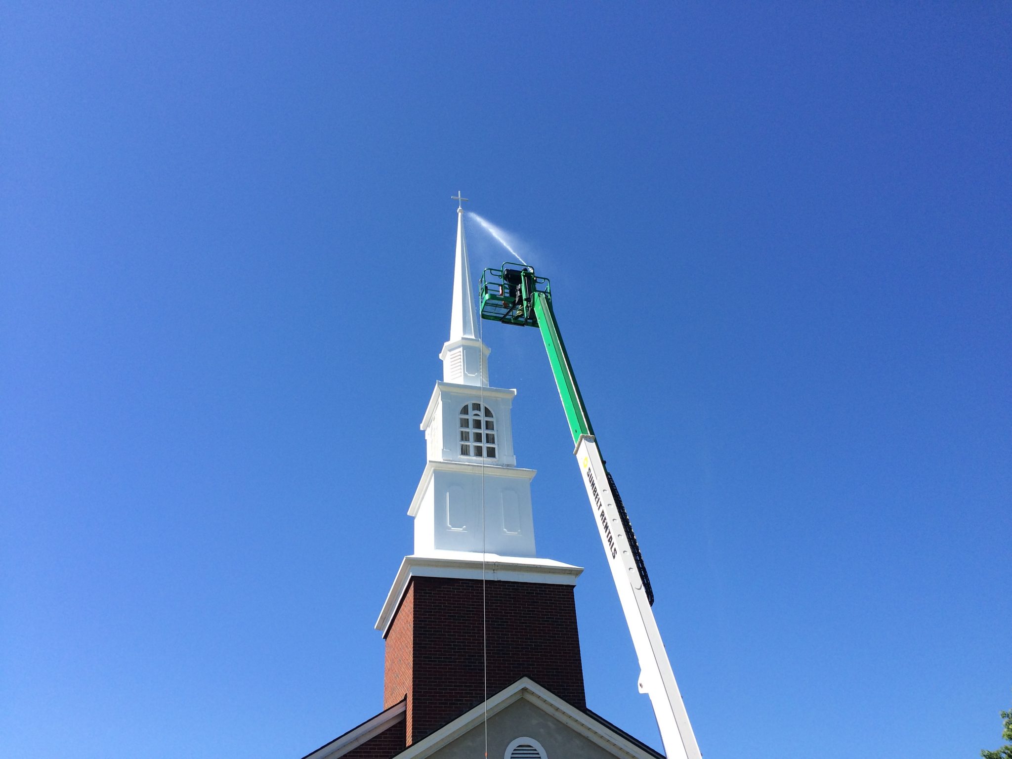steeple-cleaning